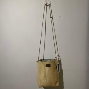 bandolera de potro beig